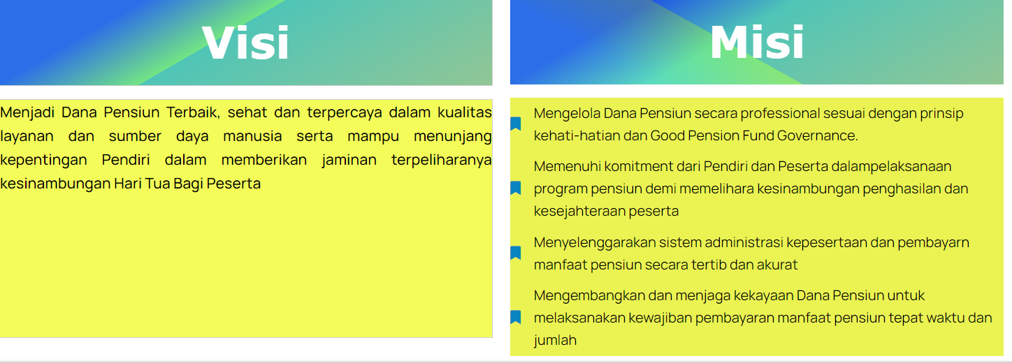 Visi & Misi